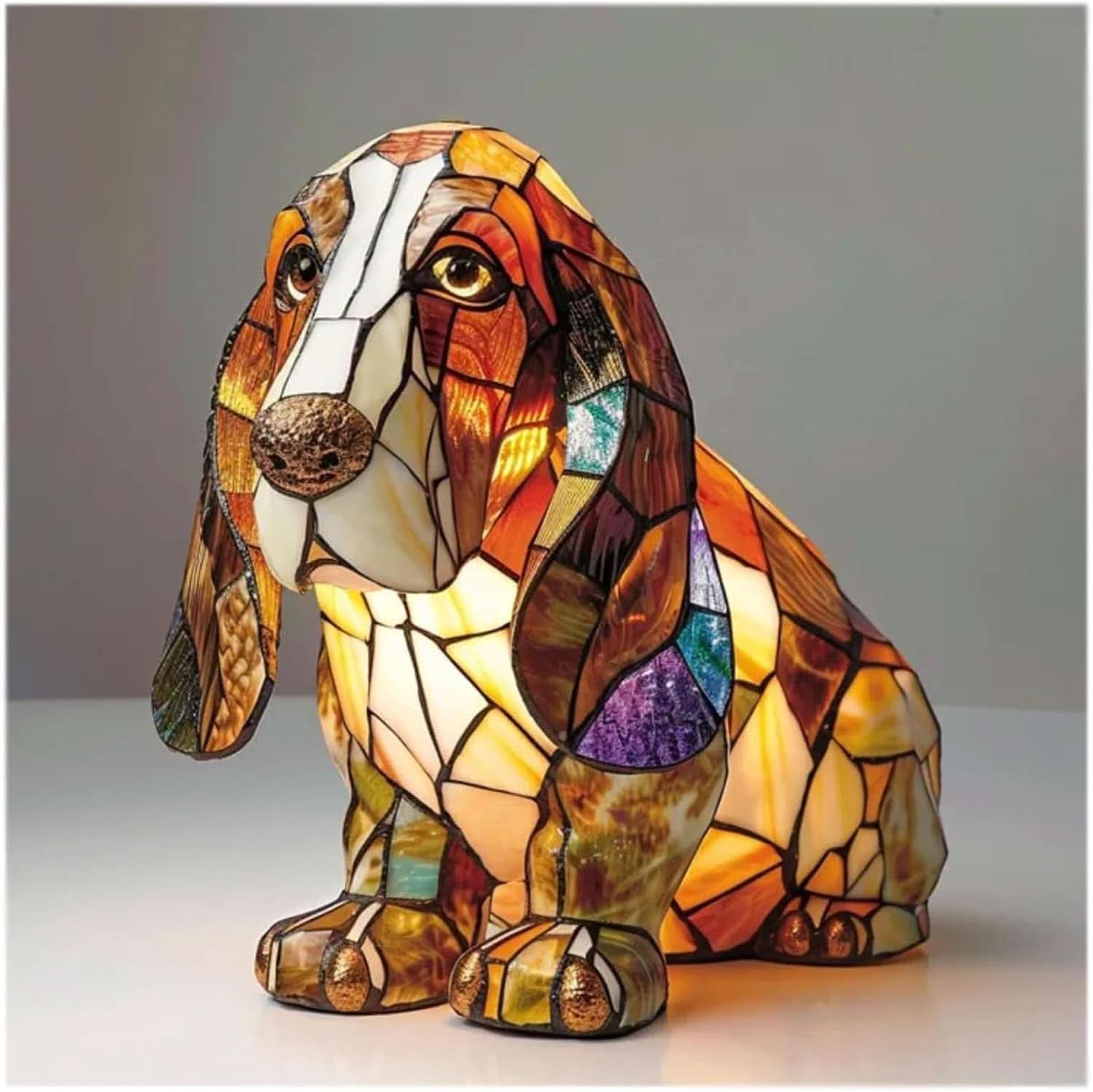 Table Lamp | Animal Tiffany Lamp-Table Lamp-Lightsnest