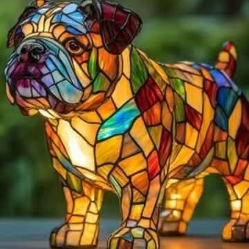 Table Lamp | Animal Tiffany Lamp-Table Lamp-Lightsnest