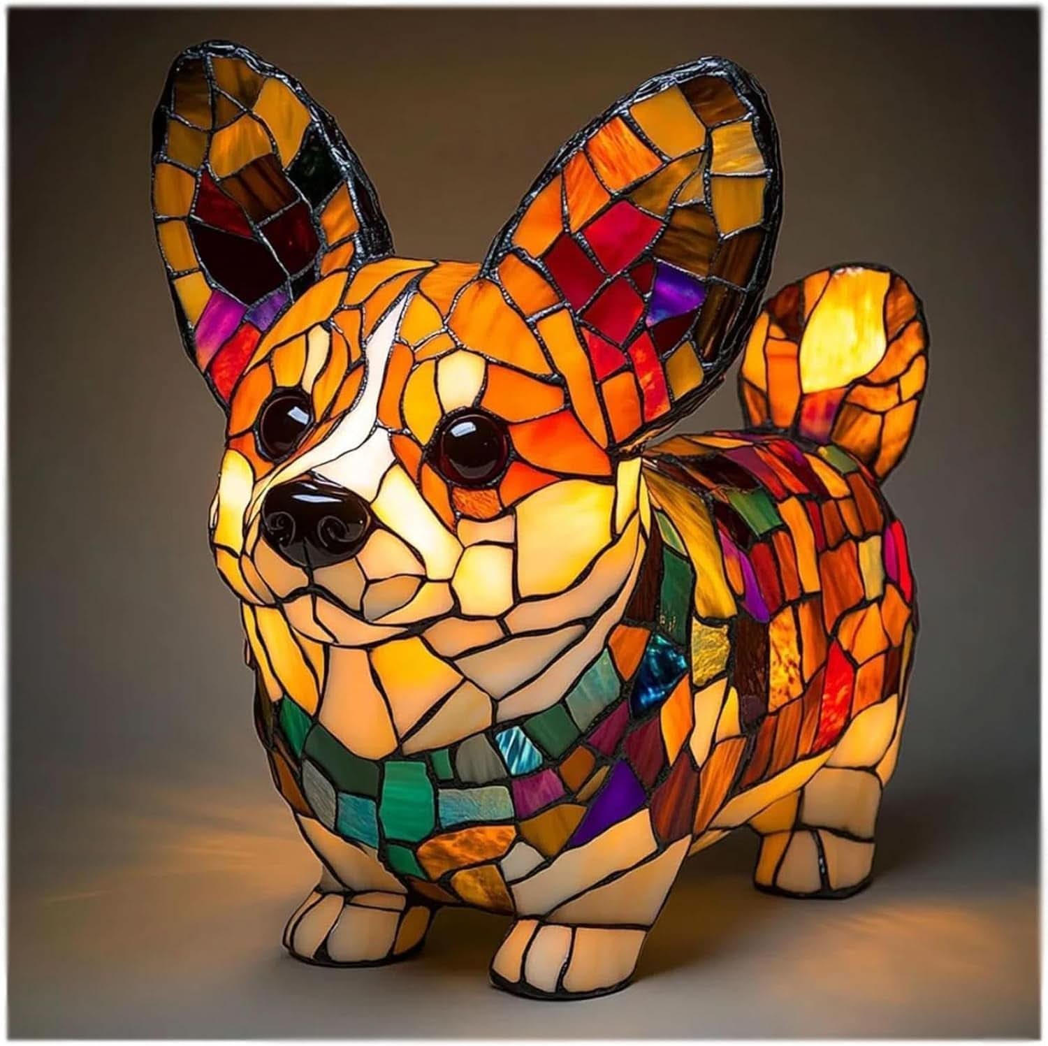 Table Lamp | Animal Tiffany Lamp-Table Lamp-Lightsnest