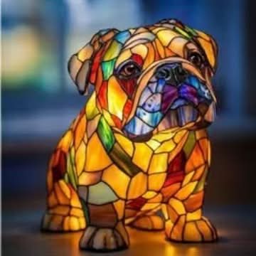 Table Lamp | Animal Tiffany Lamp-Table Lamp-Lightsnest