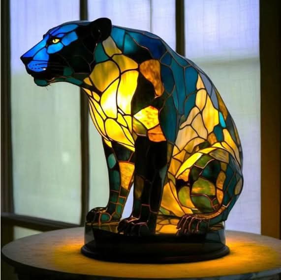 Table Lamp | Animal Tiffany Lamp-Table Lamp-Lightsnest