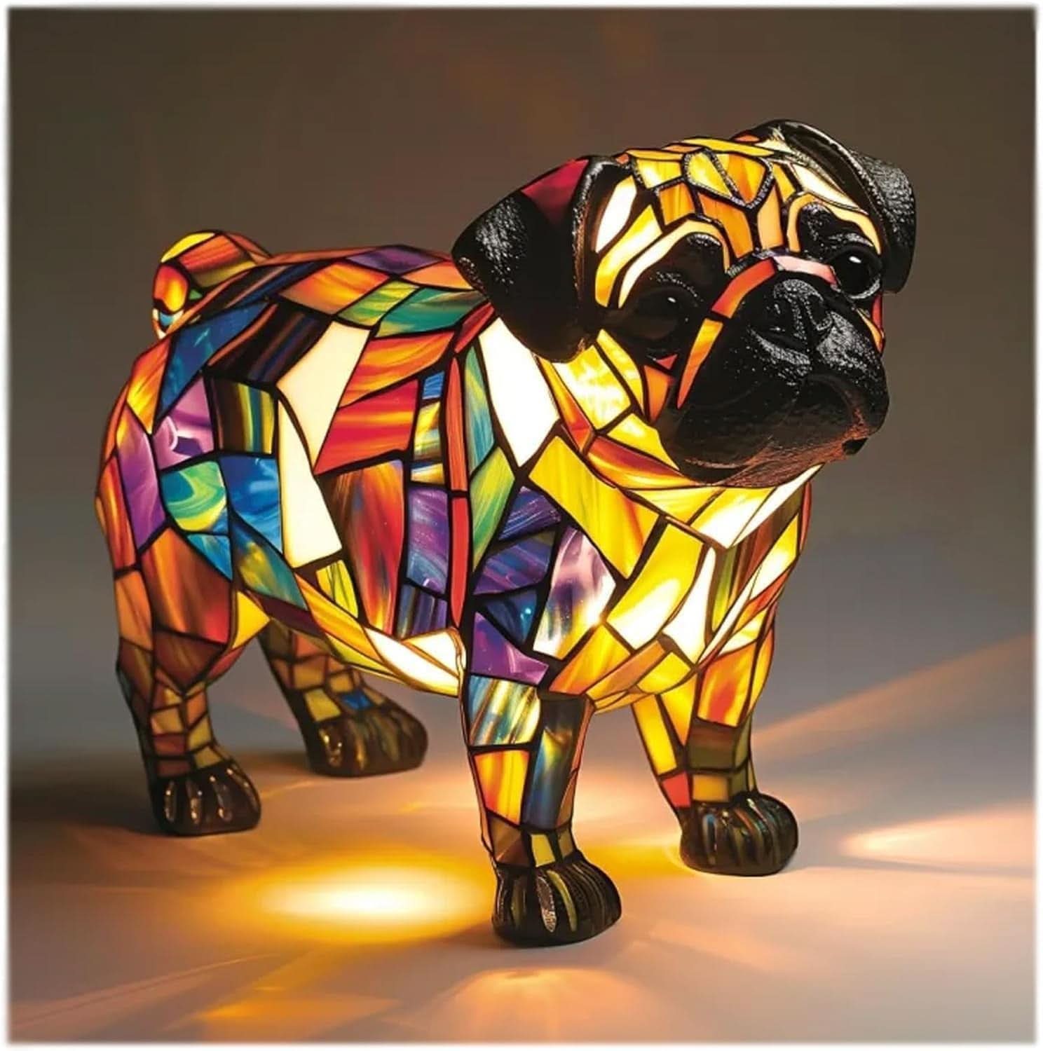 Table Lamp | Animal Tiffany Lamp-Table Lamp-Lightsnest