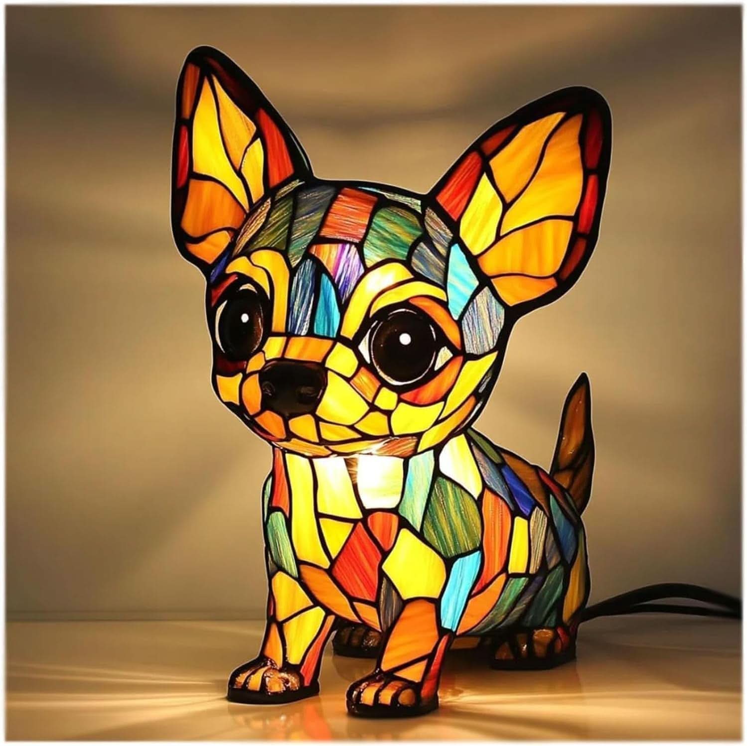 Table Lamp | Animal Tiffany Lamp-Table Lamp-Lightsnest