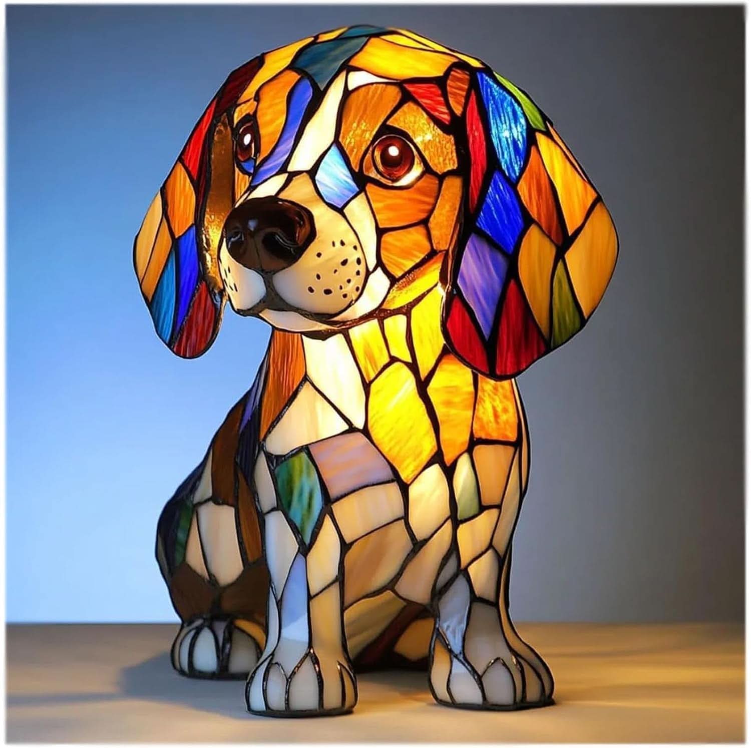 Table Lamp | Animal Tiffany Lamp-Table Lamp-Lightsnest