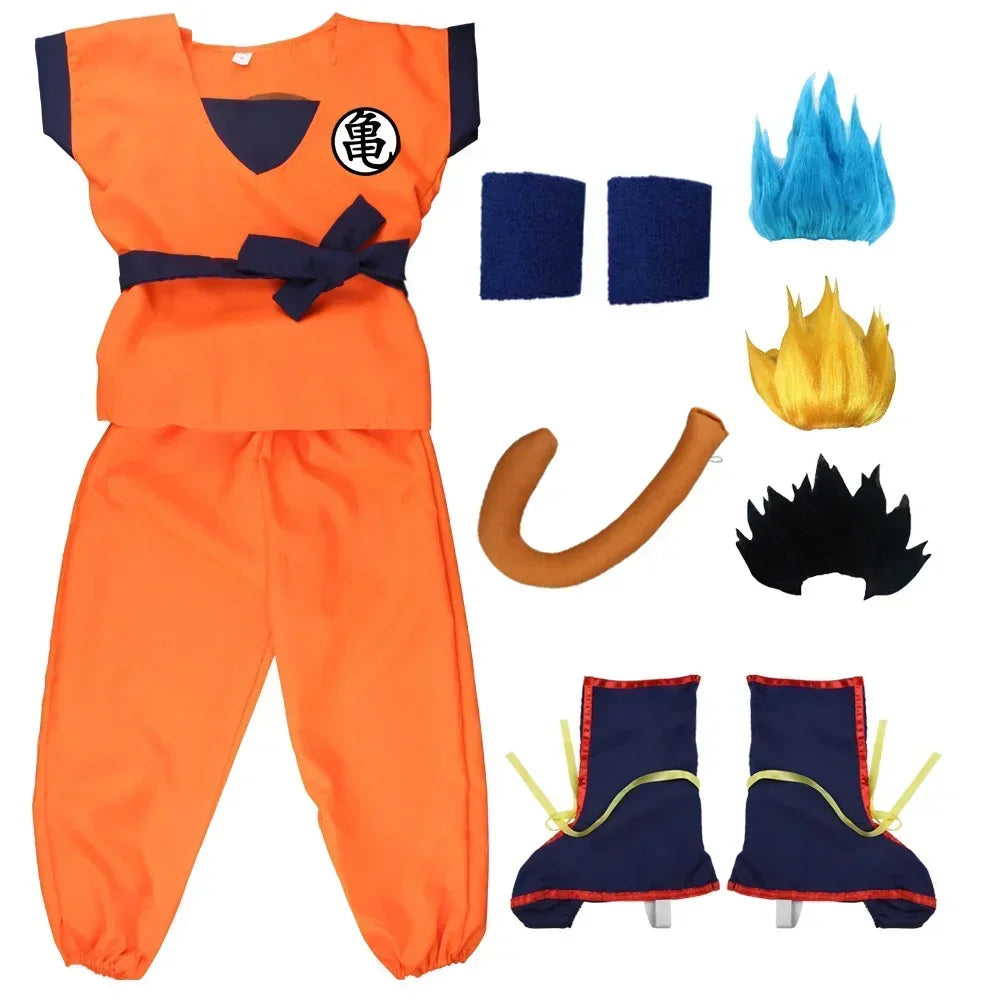 Anime Costume | Kids Warrior Costume Set 