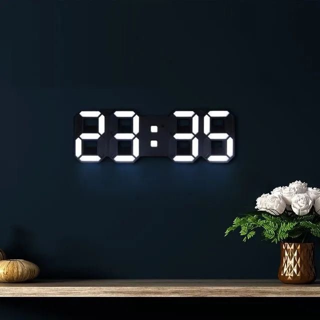 Digital Wall Clock | Wall Clocks For Living Room-Wall Clock-Lightsnest