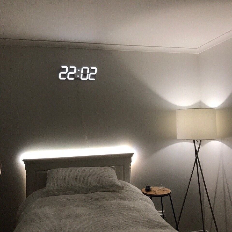 Digital Wall Clock | Wall Clocks For Living Room-Wall Clock-Lightsnest