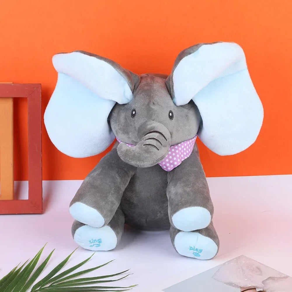 Elephant Toy | Interactive Weighted Plush-Plush Toy-Lightsnest