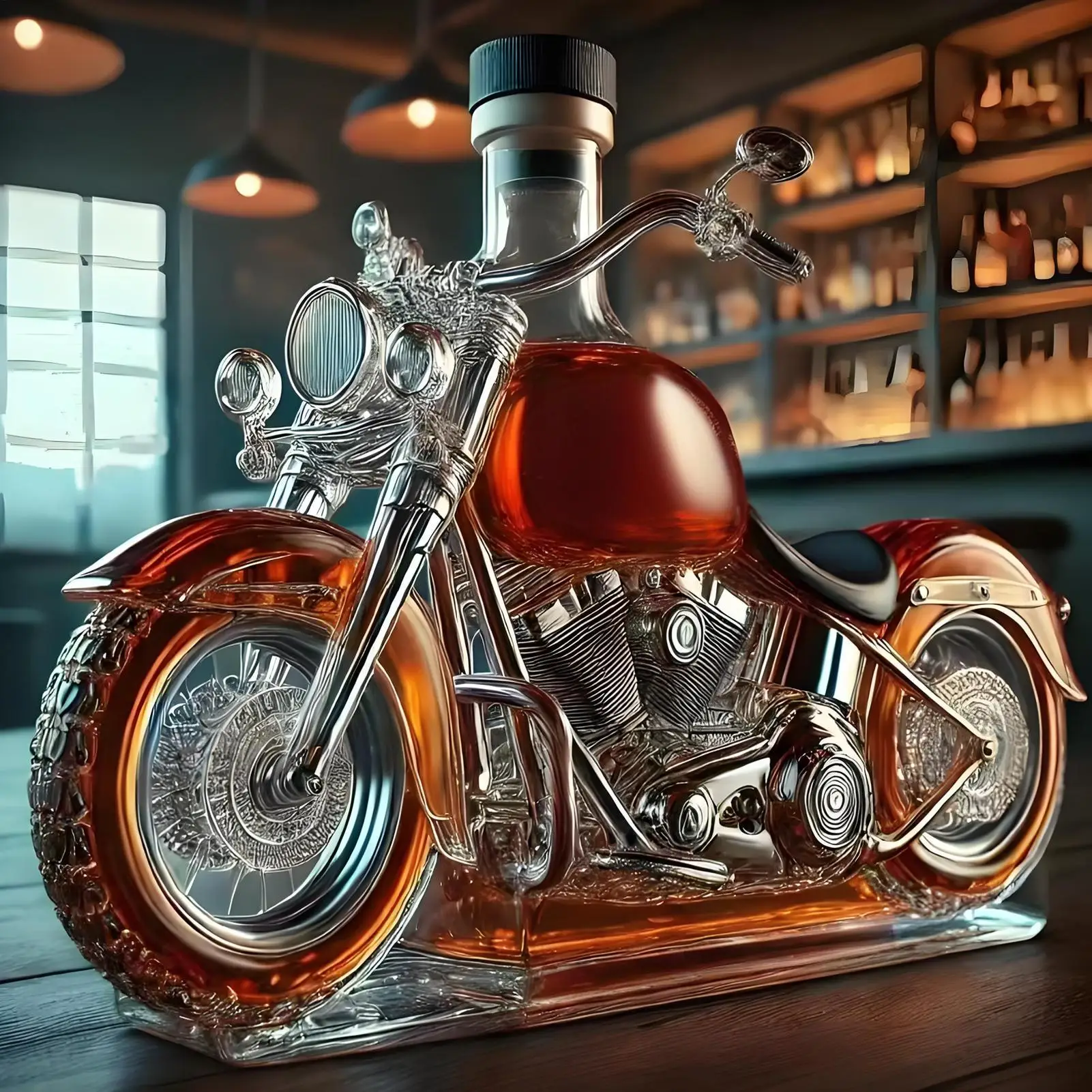 Decorative Decanter | Whiskey Bottle-Decanter-Lightsnest