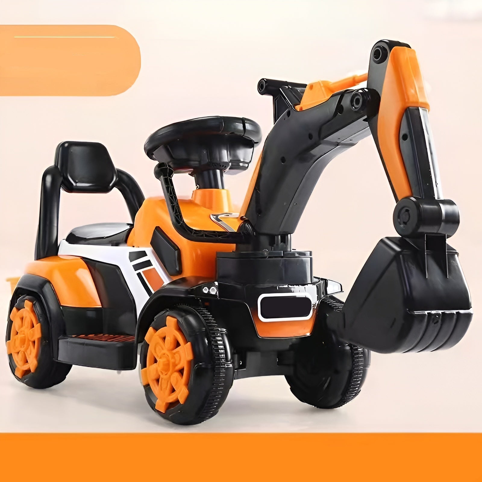 Kids Electric Cars | Mini Excavator-Ride-on Toy-Lightsnest