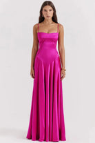 Women Dress | Elegant Evening Maxi Dress-Women Dress-Lightsnest