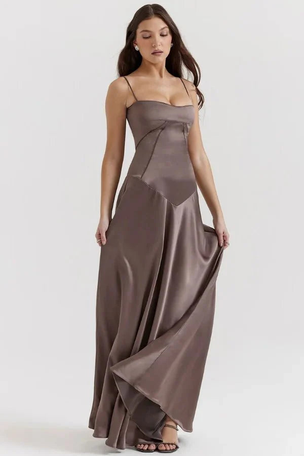 Women Dress | Elegant Evening Maxi Dress-Women Dress-Lightsnest