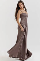 Women Dress | Elegant Evening Maxi Dress-Women Dress-Lightsnest