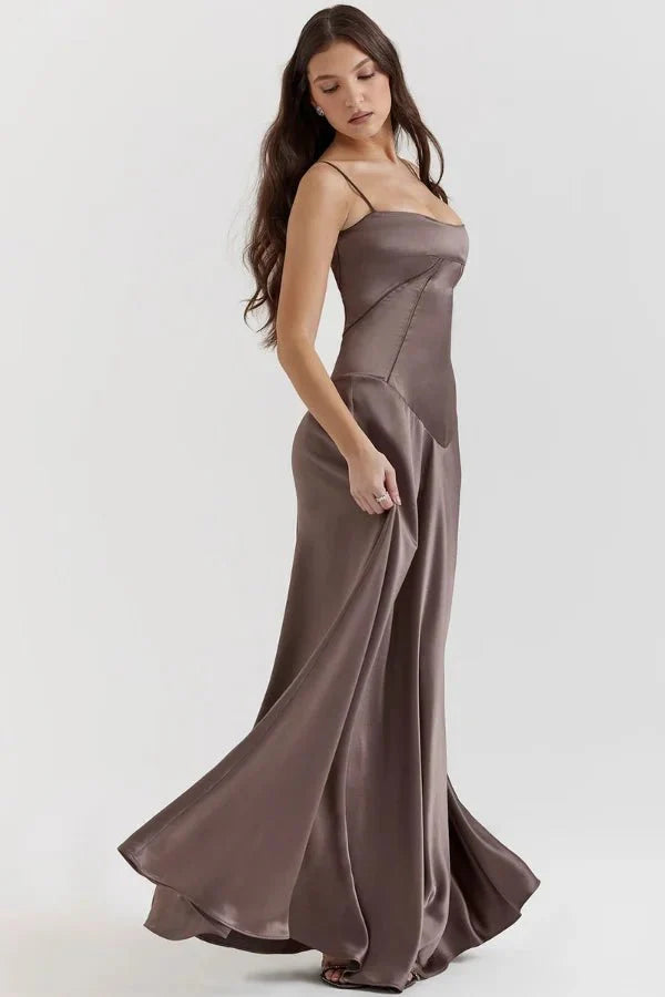 Women Dress | Elegant Evening Maxi Dress-Women Dress-Lightsnest