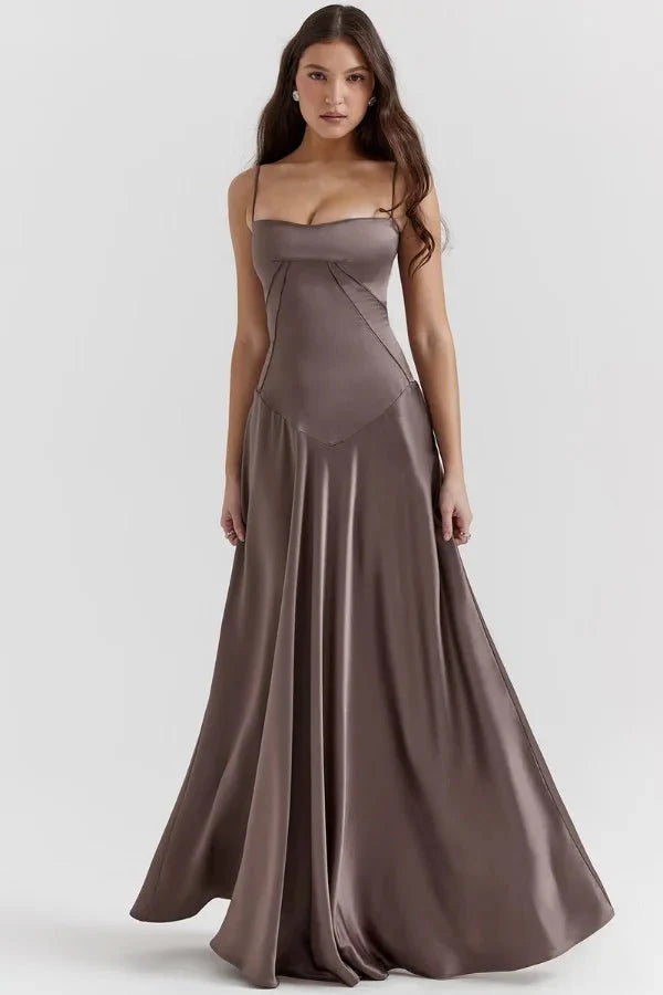 Women Dress | Elegant Evening Maxi Dress-Women Dress-Lightsnest
