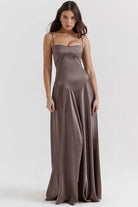 Women Dress | Elegant Evening Maxi Dress-Women Dress-Lightsnest