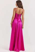 Women Dress | Elegant Evening Maxi Dress-Women Dress-Lightsnest