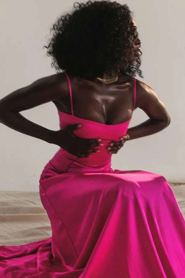 Women Dress | Elegant Evening Maxi Dress-Women Dress-Lightsnest