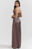 Women Dress | Elegant Evening Maxi Dress-Women Dress-Lightsnest