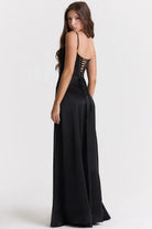 Women Dress | Elegant Evening Maxi Dress-Women Dress-Lightsnest