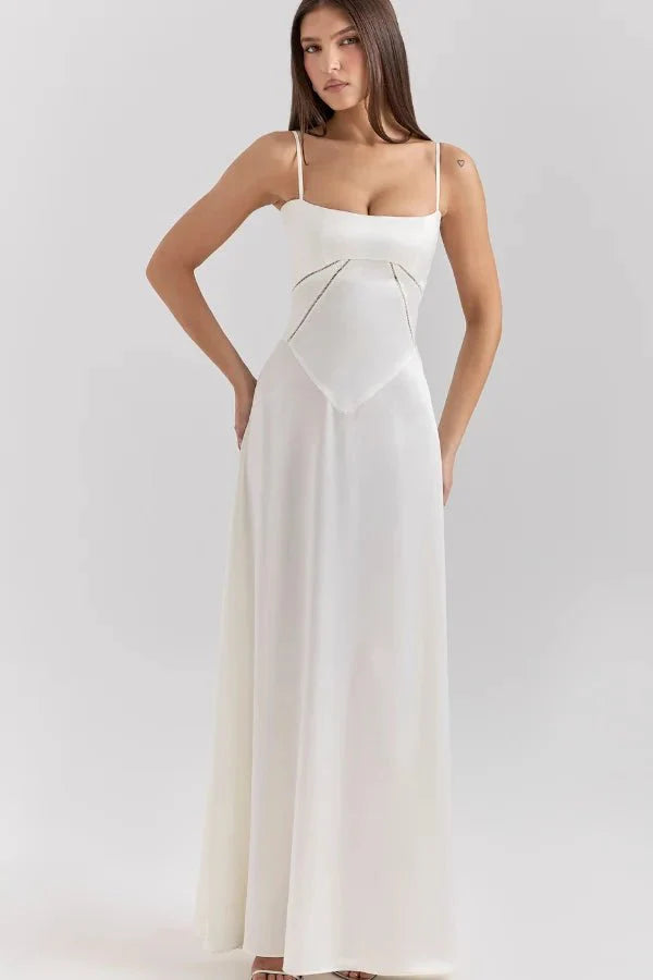 Women Dress | Elegant Evening Maxi Dress-Women Dress-Lightsnest