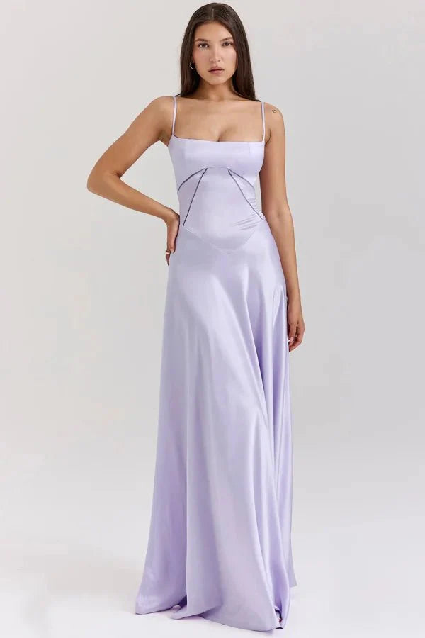 Women Dress | Elegant Evening Maxi Dress-Women Dress-Lightsnest