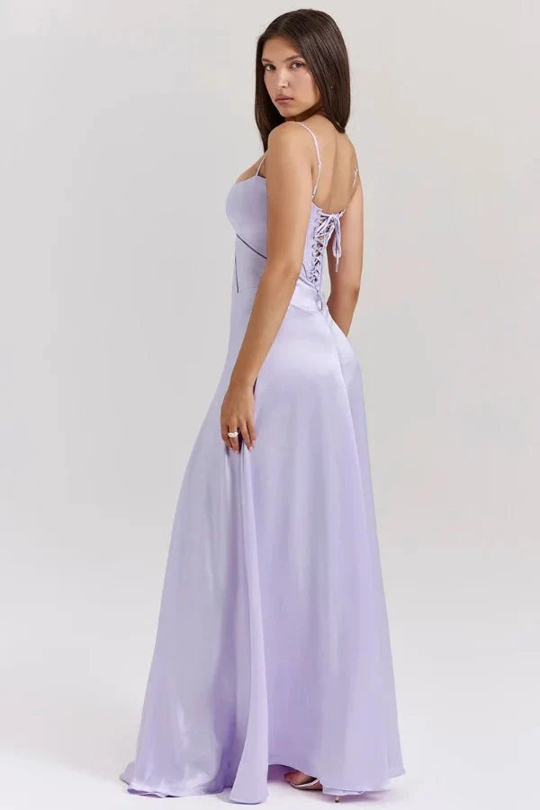 Women Dress | Elegant Evening Maxi Dress-Women Dress-Lightsnest