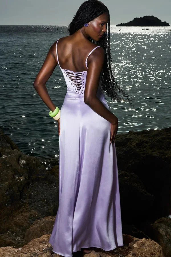 Women Dress | Elegant Evening Maxi Dress-Women Dress-Lightsnest