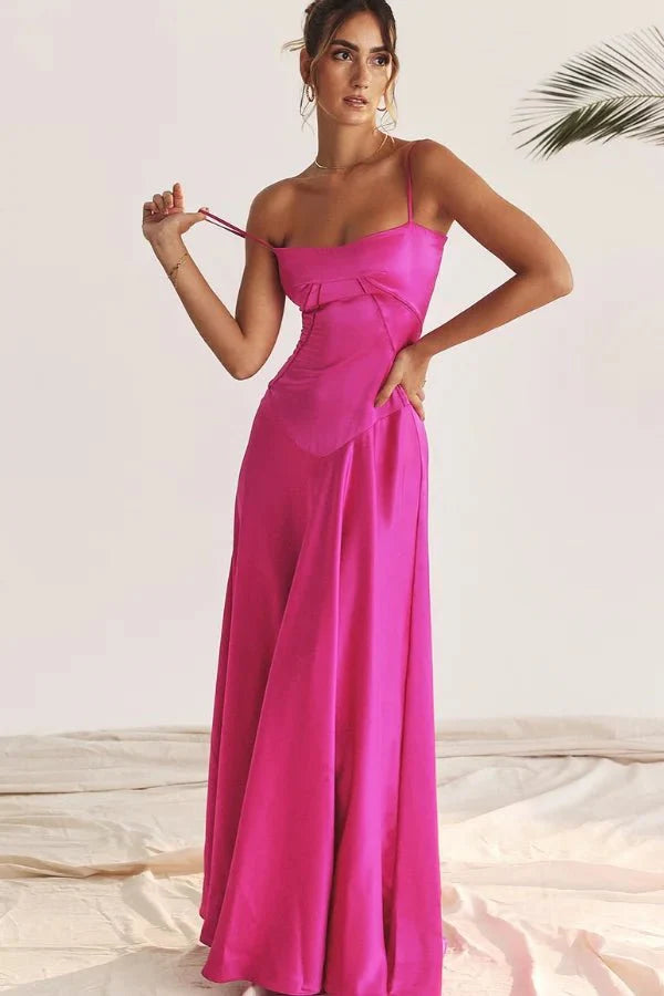 Women Dress | Elegant Evening Maxi Dress-Women Dress-Lightsnest