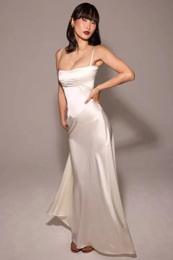 Women Dress | Elegant Evening Maxi Dress-Women Dress-Lightsnest