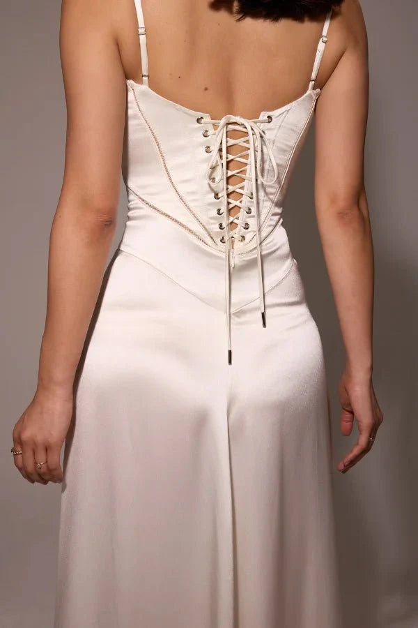 Women Dress | Elegant Evening Maxi Dress-Women Dress-Lightsnest