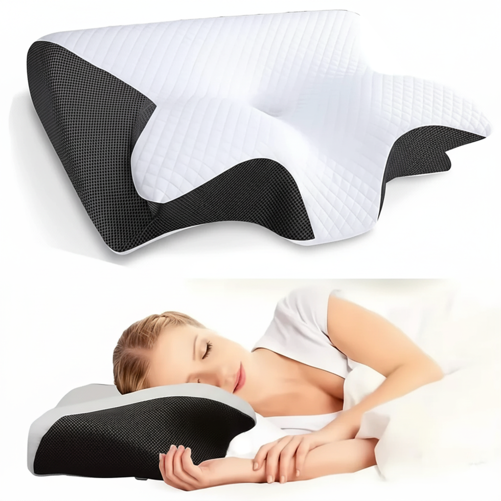 Neck Pillow | Orthopedic Neck Support Pillow-Neck Pillow-Lightsnest