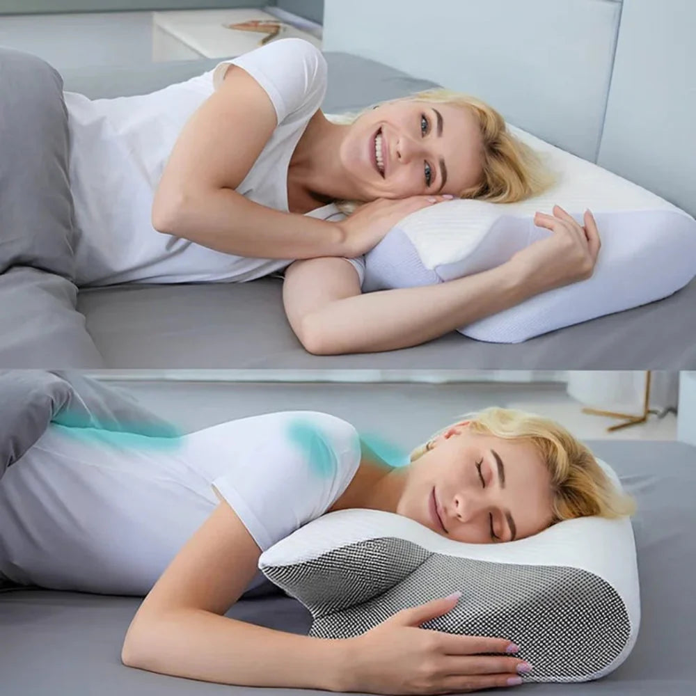 Neck Pillow | Orthopedic Neck Support Pillow-Neck Pillow-Lightsnest