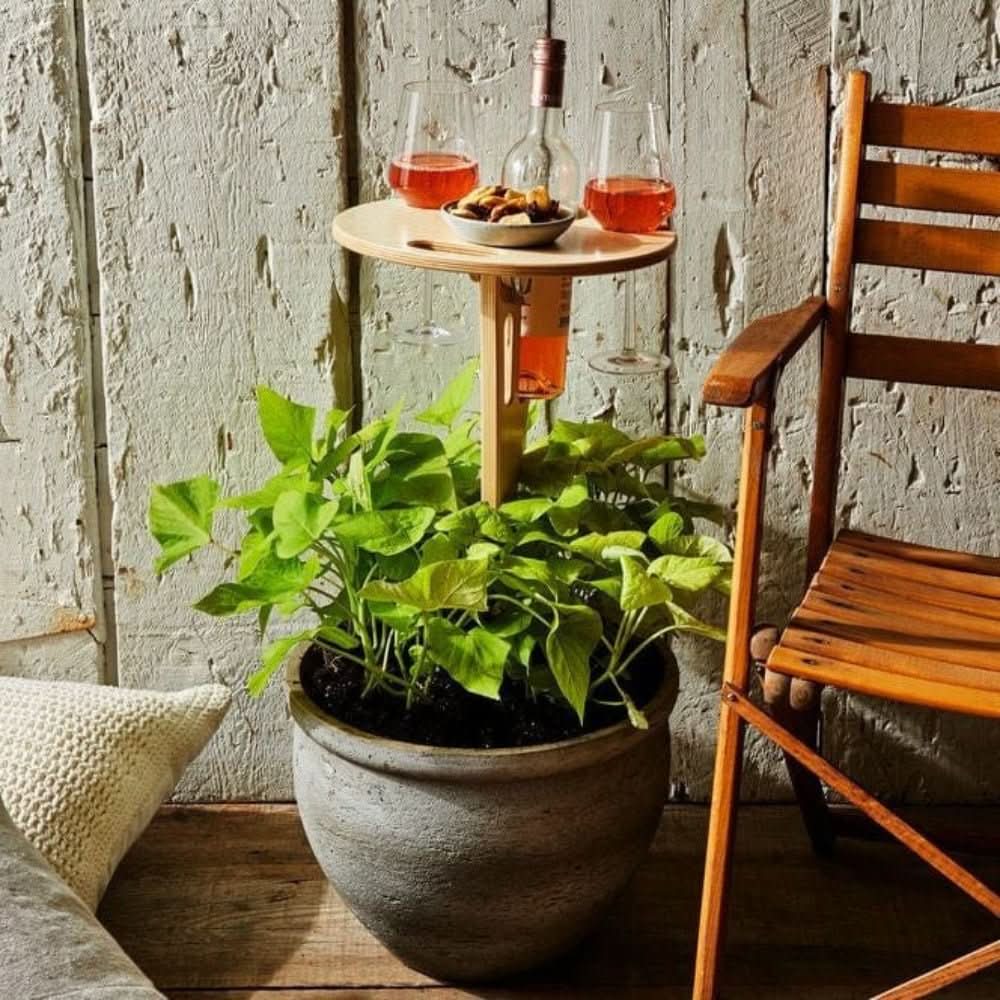 Wine Table | Picnic Table-Picnic Table-Lightsnest