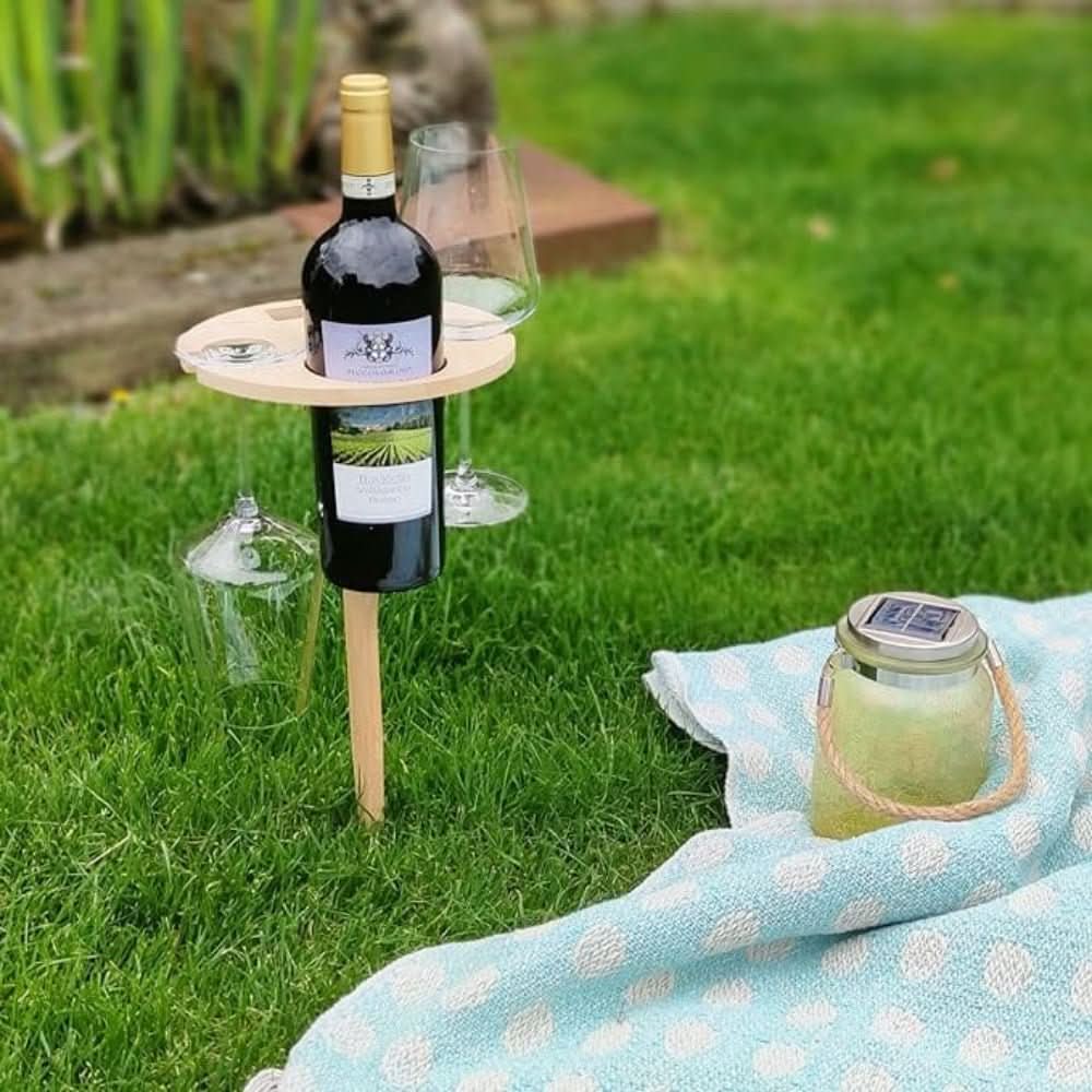 Wine Table | Picnic Table-Picnic Table-Lightsnest