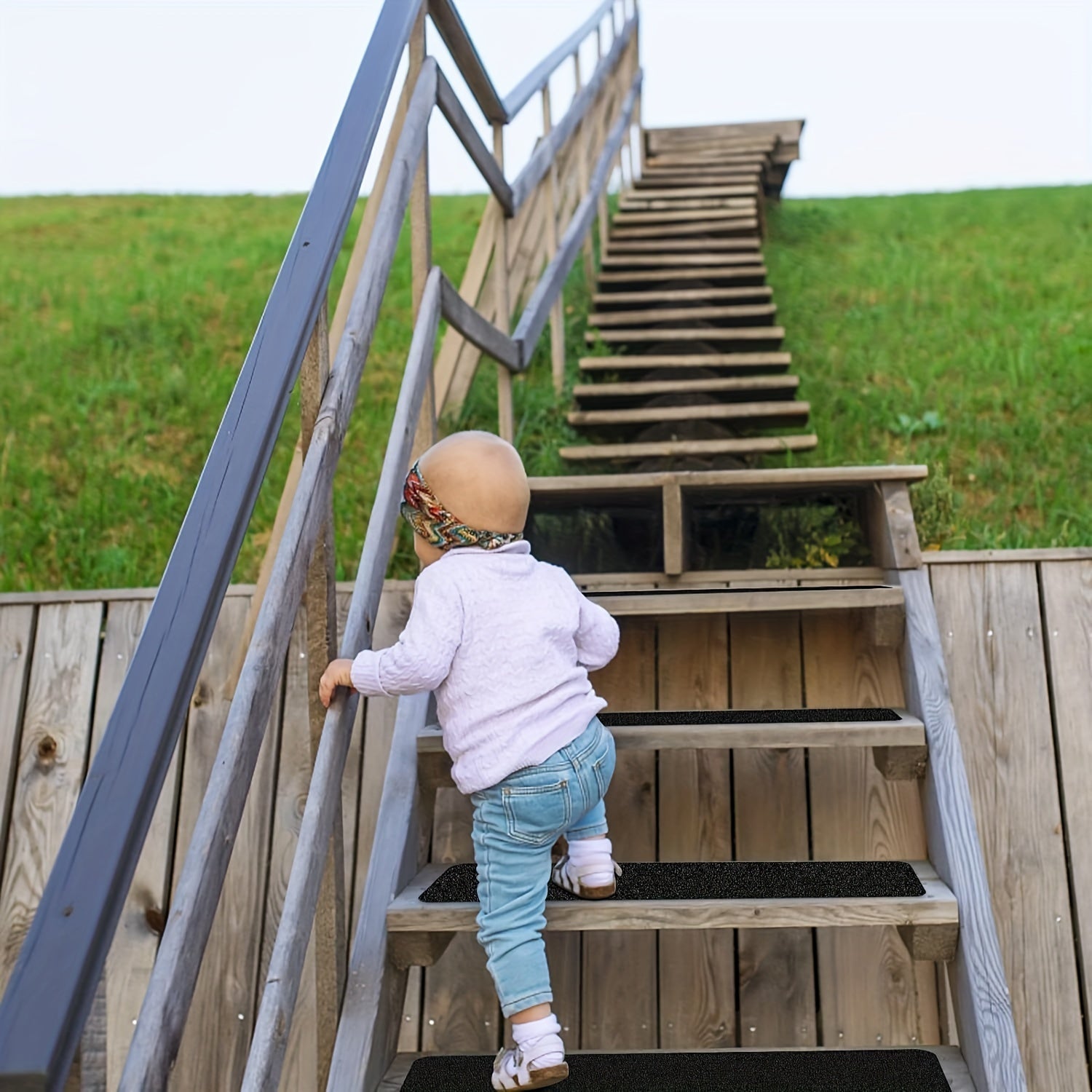Anti Slip Stair Treads | Non Slip Stair Mats-Stair Treds-Lightsnest