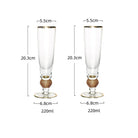 Champagne Flutes | Champagne Glasses-Glass-Lightsnest