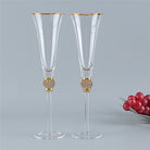 Champagne Flutes | Champagne Glasses-Glass-Lightsnest