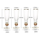 Champagne Flutes | Champagne Glasses-Glass-Lightsnest