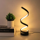 LED Table Lamp | Spiral Table Lamp-Table Lamp-Lightsnest