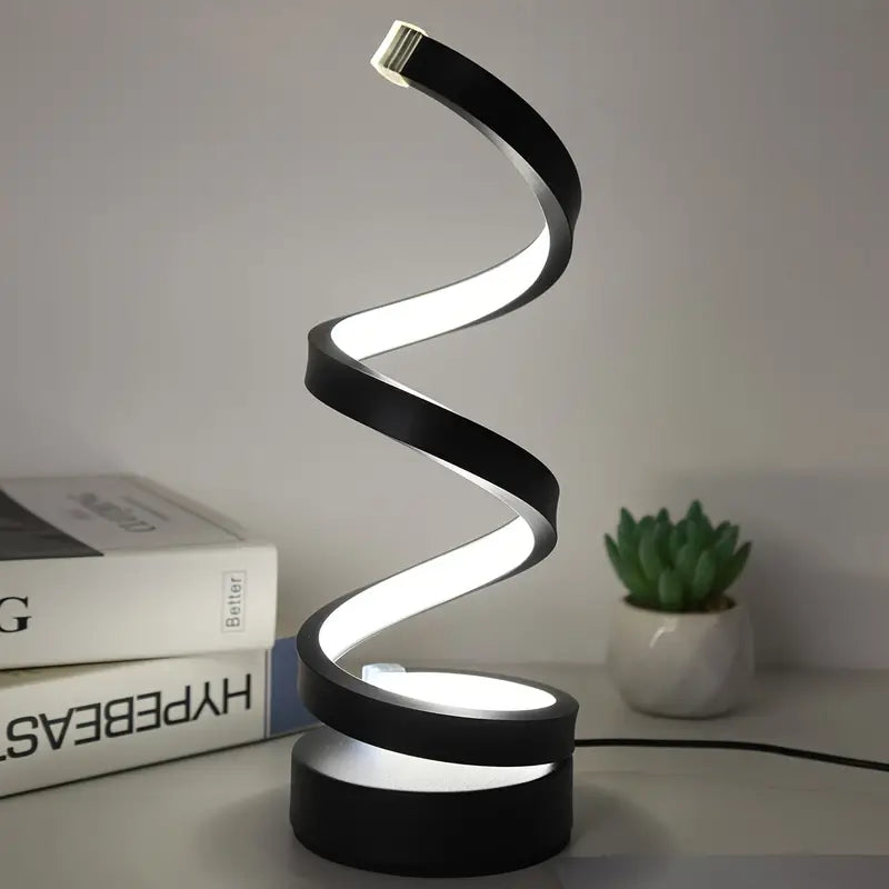 LED Table Lamp | Spiral Table Lamp-Table Lamp-Lightsnest