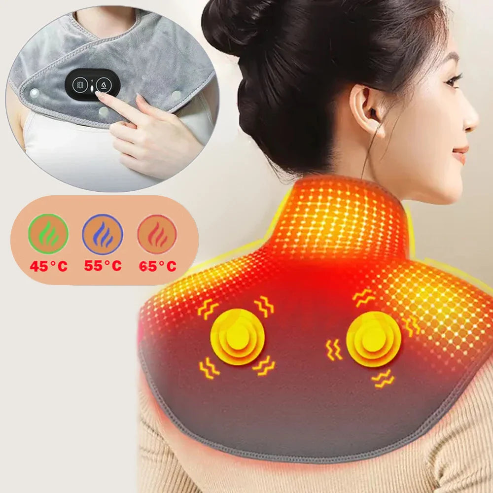 Neck Heating Pad | Neck And Shoulder Heat Pad-Health & Beauty-Lightsnest