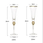 Champagne Flutes | Champagne Glasses-Glass-Lightsnest