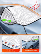 Car Windscreen Cover | Winter Frost Protector-Windscreen Cover-Lightsnest