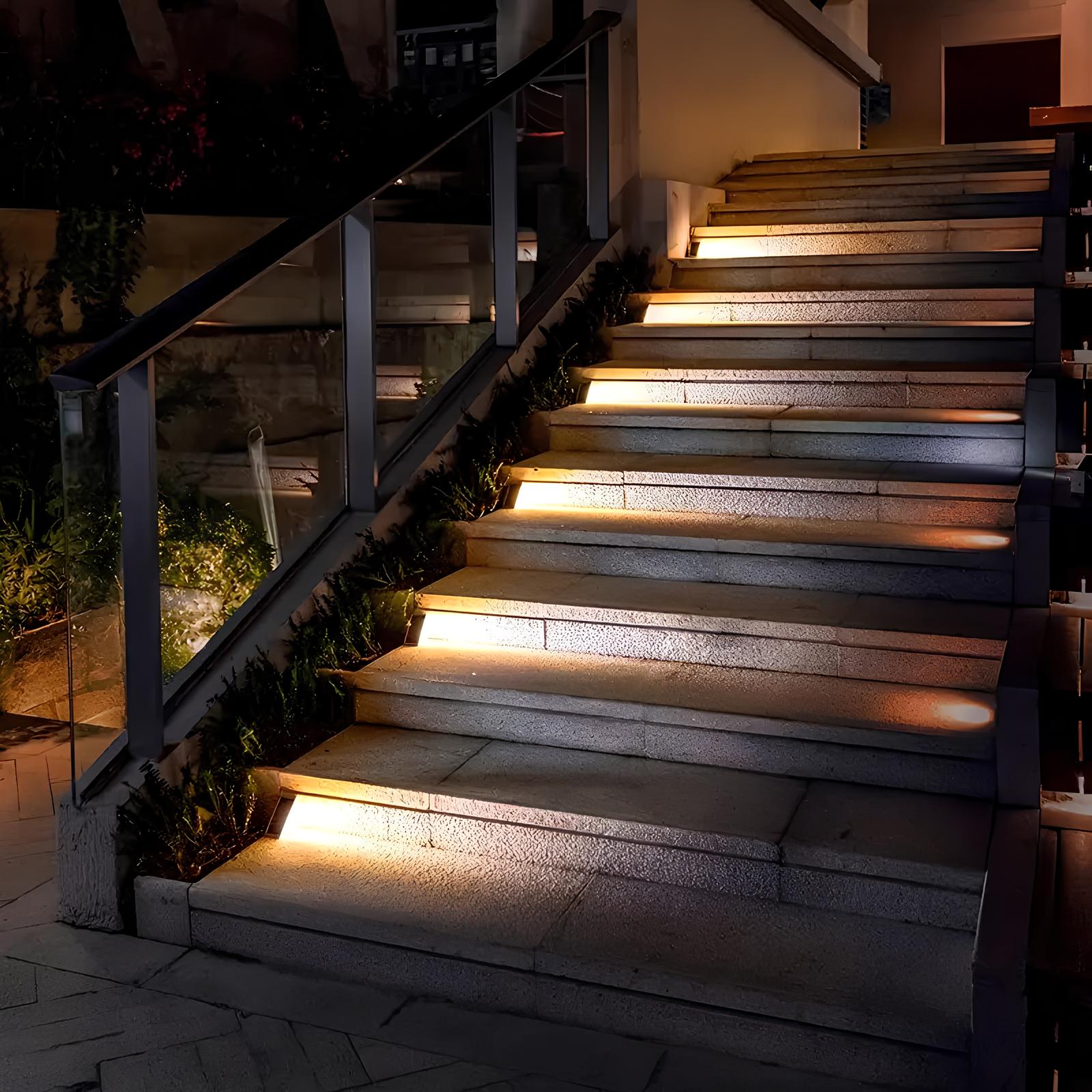 LED Step Lights | Outdoor Stair Lights-Stair Lights-Lightsnest