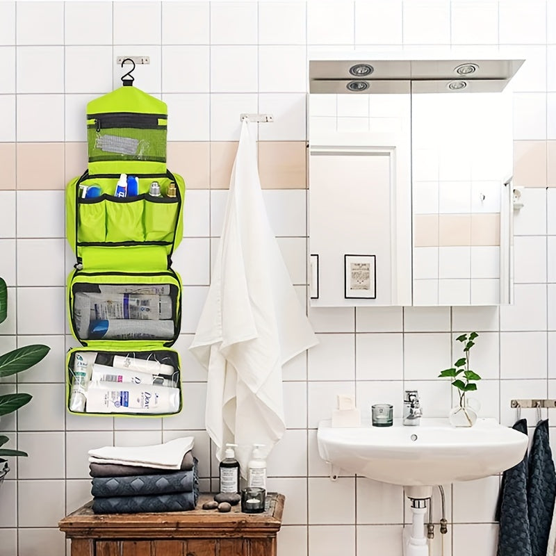 Foldable Toiletry Bag | Travel Bathroom Organizer-Organizer-Lightsnest