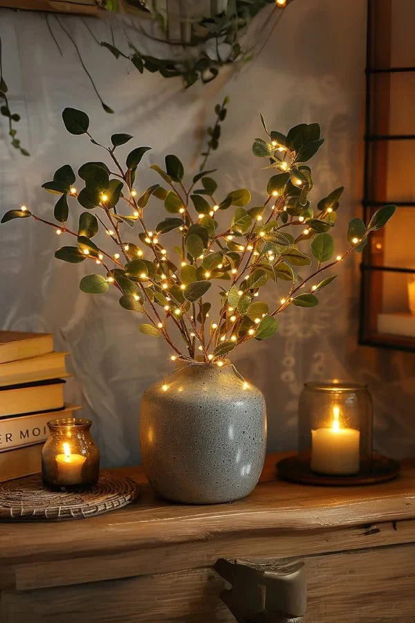 Lighted Tree Branches | Greenery Lights-Table Lamp-Lightsnest