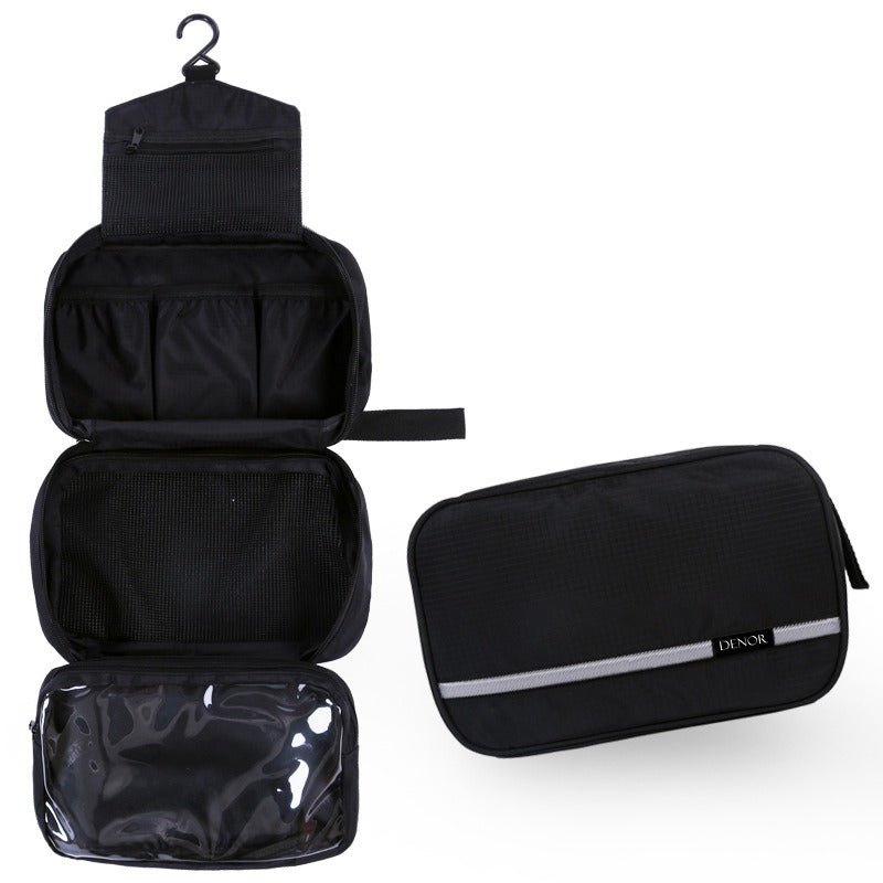 Foldable Toiletry Bag | Travel Bathroom Organizer-Organizer-Lightsnest