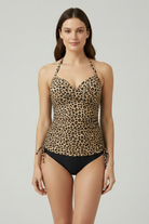 Tankini Set | Halter Neck Swimwear-Women Swimsuit-Lightsnest