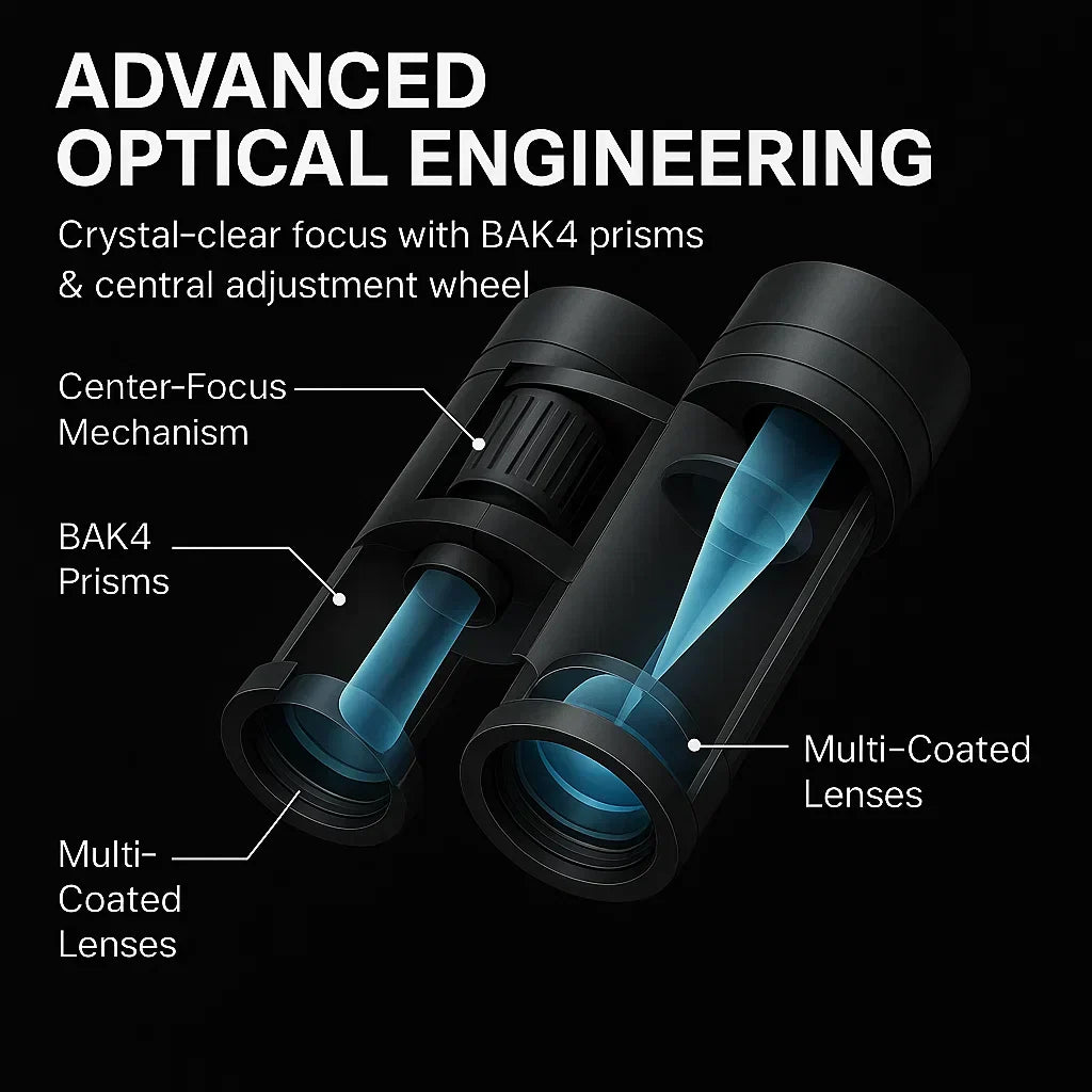 Compact Binoculars | Mini Travel Binoculars-Binocular-Lightsnest